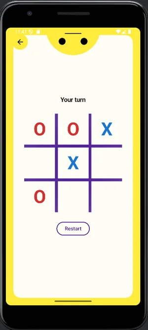 Screenshot of Happy Tic-Tac-Toe